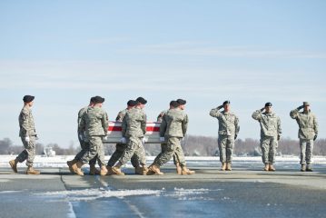 Dignified Transfer at Dover AFB