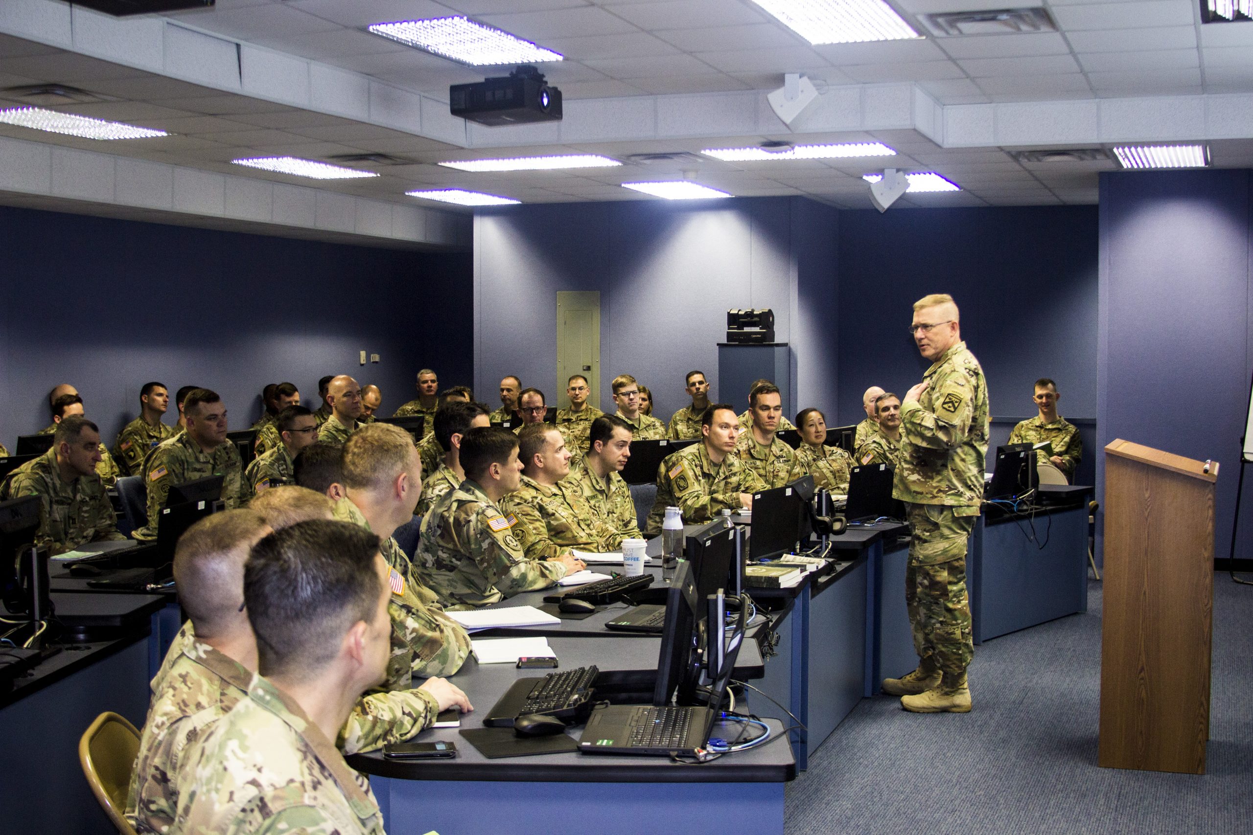 U.S. Armed Forces Recruiting Center, model for Calvin Klein