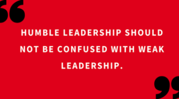 How to Become a Humble Leader
